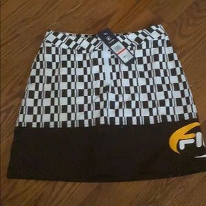 A Fila skirt.
